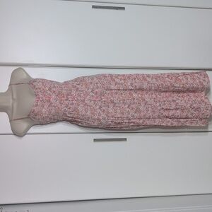 Pink Rose Flowered Dress Size‎ Small